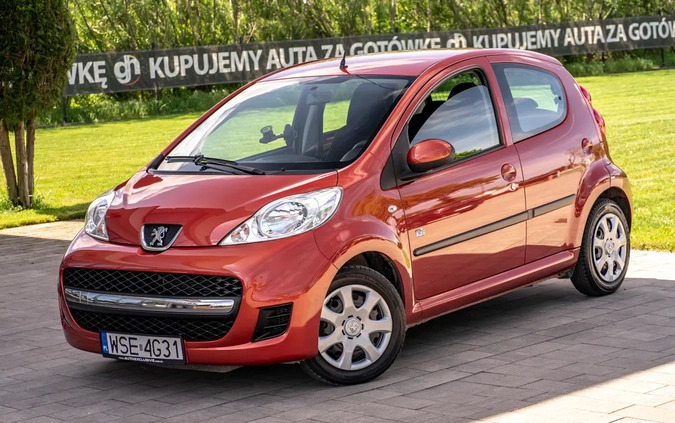 Peugeot 107 cena 14900 przebieg: 46000, rok produkcji 2009 z Sierpc małe 667